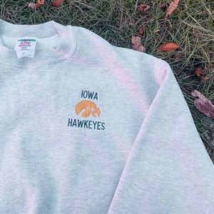 Vintage Iowa Hawkeyes Crew